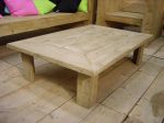 Lage lounge tafel van steigerhout