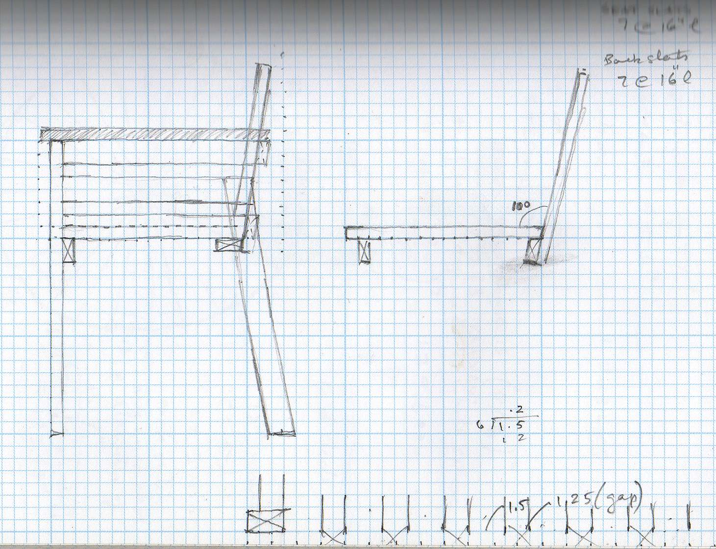 Maak een tuinstoel van pallets met deze bouwtekeningen en dhz ... Bouwtekening maken programma